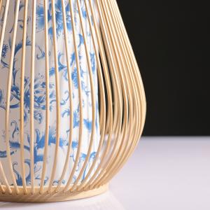 青花竹吊灯（不含光源）