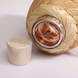 竹丝毛竹热水瓶