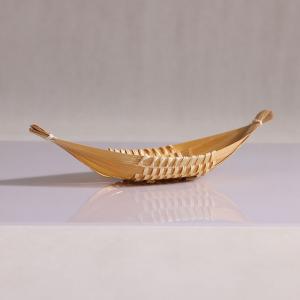 扎尾篮船型盘子（中）