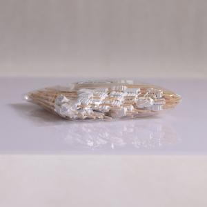 白色雪人水果签